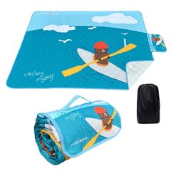 YACOTOERIレジャーシート 厚手 ピクニックマット テントマット大判 145x190cm アルミシート 防水 折り畳みやすい 携帯便利 収納袋付く軽量 遠足 運動会 お花見 ビーチ キャンプ アウトドア