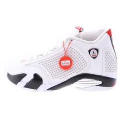 NIKE (ナイキ) ×SUPREME AIR JORDAN 14 RETRO S BV7630-106 シュプリーム エアジョーダン 14 レトロ ハイカットスニーカー ホワイト US9.5/27.5cmのサムネイル