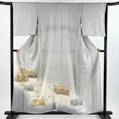 光のオーケストラ 和田光正 落款入 付け下げ 光映箔染 正絹 躾糸付 X275 未使用しつけ糸付 和田光正 白金千年箔 訪問着 - メルカリ