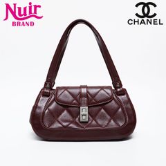 CHANEL シャネル ハンドバッグ キャビアスキン 縦長バニティ ココ  