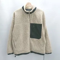 ◇ ⊇ SENSE OF PLACE by URBAN RESEARCH 長袖 ボアジャケット サイズL ベージュ メンズ E  【1501160047502】