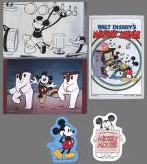 【中古】シール・ステッカー セットE ＜Mickey＞ 名シーン＆ダイカットステッカーセット 「一番くじ ディズニー ファンタジア 85th Anniversary Memories of＜Mickey＞」 H賞