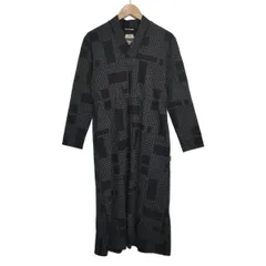 SOU*SOU 黒いフレアスリーブワンピース 袴パンツ セットアップ モスリン