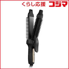 【 新品 未開封 】   パナソニック コンパクトブラシアイロン 2Way 26mm 海外対応 交流(コード)式 ブラック EH-HV42-K 未使用 送料無料