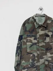 【US ARMY】1979年製 ウッドランドカモ BDUジャケット S 70s 80s 米軍 アメリカ軍 ミリタリー 古着