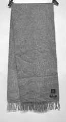 ● ◯マフラー LANVIN カシミア グレー ランバン