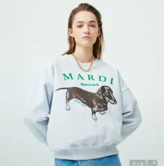 Mardi Mercredi ダックスフンド プリント スウェット グレー 楽天市場】マルディメクルディ Mardi Mercredi スウェット