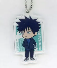 【中古】キーホルダー 伏黒恵 「呪術廻戦カフェ2024 渋谷事変 ミニキャラアクリルキーホルダー」