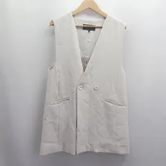 ◇ ⊇ URBAN RESEARCH アーバンリサーチ ジレ ベスト サイズ38 アイボリー レディース E  【1504240009001】