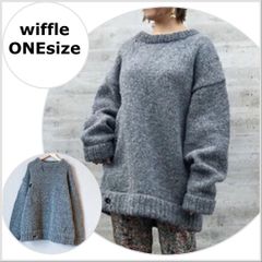 【美品♪】ジャーナルスタンダードwiffle ダメージ プルオーバー ニット