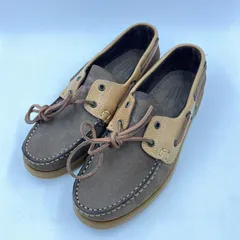 【中古】paraboot marine boat shoes brown 7 1/2 ※シミ有[24]