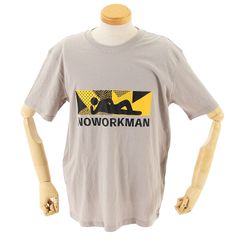 新品　未使用　おもしろTシャツ　紳士　婦人　ゆったり　夏　半袖　ロゴTシャツ　可愛い　面白い　楽しい　アウトドア　パロディ　ネタ　ワークマン