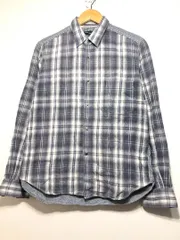 029060 COMME des GARCONS HOMME 切り替え 長袖 チェック シャツ S AD2011 HH-B036 コムデギャルソンオム