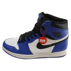 NIKE (ナイキ) AIR JORDAN 1 RETRO HIGH OG GAME ROYAL 555088-403 エアジョーダン1 ゲームロイヤル ハイカットスニーカー ブルー/ホワイト US10.5/28.5cm