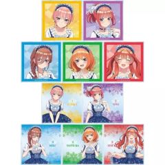 [중고] 머그컵·탕만 전 10종 세트 [영화 오등분의 신부 신작 일러스트 스노메이드 ver. 트레이딩 아크릴 코스터]