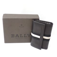 Ft1284031 バリー キーケース 6連 TUTO/290 ブラック メンズ BALLY 中古