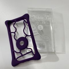 L0018 【新品】Bone collection Smartphone case スマートフォンケース  4.5-5.2インチ BubbleTie Sサイズ 紫　パープル