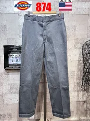 USA製 ディッキーズ 874 ツイル ワークパンツ 32ほど インチアップモデル 米国製 Dickies