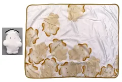 【中古】抱き枕カバー・シーツ・ブランケット 牡蠣 ぬいぐるみ巾着付きブランケット 「タイトーくじ 求心フレンズ」 A賞