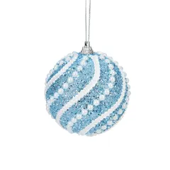 【数量限定】キラキラした クリスマスボールペンダント クリスマスオーナメント 直径8cmつり玉 クリスマス飾りストラップ 北欧 フォームねんちゃくきゅうボール インテリア カラーボール ツリー クリスマスボール6個セットで 飾り 綺麗 100%手作り クリスマ