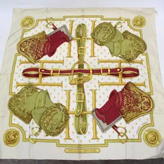 601)エルメス HERMESスカーフ カレ90 SELLES A HOUSSE