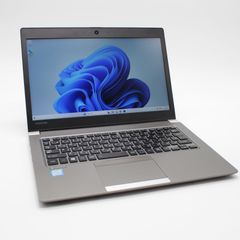 東芝 Dynabook R63/J 13.3インチ 第8世代 Core-i5 Windows11 メモリ8G SSD256G