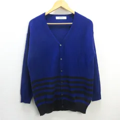 G■スーパーハッカ/SUPER HAKKA Vネックカーディガン【M程度】紫/LADIES/3【中古】■