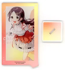 【中古】アクリルスタンド・アクリルパネル 倉本千奈 スタンド付きアートアクリルプレートvol.1 「学園アイドルマスター」
