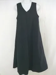 ◇ fifth フィフス Vネック ノースリーブ ロング ワンピース ブラック レディース  【中古】 【1206270010407】