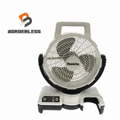 ☆中古品☆makita マキタ 14.4V/18V/100V 充電式ファン CF203D 白/ホワイト 本体のみ コードレス 送風機 扇風機 95878のサムネイル
