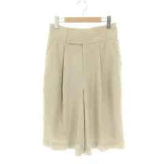 フレイアイディー FRAY I.D 23AW  ハイウエスト タック ショートパンツ ハーフ ジップフライ 0 S ベージュ /YQ ■OS ■SHのサムネイル