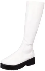 [ラブハンター] ブーツ ロングブーツ 厚底 5cmヒール ストレッチ サイドファスナー ロング丈 1544 レディース