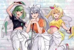 【中古】ポストカード 北小路ヒスイ＆樋口楓＆星川サラ ポストカード 「バーチャルYouTuber にじさんじ NIJI GRAFFITIグッズ」 対象商品購入特典