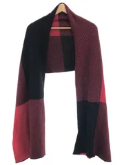 ARMANI EXCHANGE アルマーニ エクスチェンジ チェックマフラー レッドのサムネイル