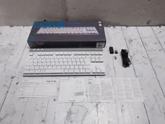 ★状態良好★ Logicool G ロジクール ゲーミングキーボード G515 LIGHTSPEED TKL 薄型 G515-WL-TCWH ホワイト ☆★