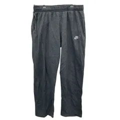 NIKE ジャージパンツ L グレー ナイキ スウェットパンツ スポーツ 裏起毛 古着卸 アメリカ仕入 2507-721