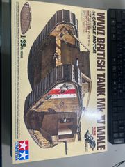MO-00002 タミヤ 1/35戦車シリーズ(シングル)モーター WWI イギリス戦車 マークIV メール 30057