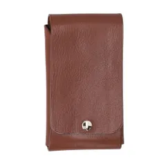 ☆ DBROWN ☆ R.C.L シザーポーチ スマホポーチ シザーポーチ 日本製 ベルトポーチ マルチ メンズ スマホ入れ レザー 本革 牛革 レザーポーチ 縦型 ポーチ おしゃれ スリム 薄い トリマー ワークポーチ シンプル カジュアル 無地