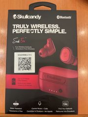 【新品　未使用品】Skullcandy 完全ワイヤレスイヤフォン Sesh Evo DEEP RED S2TVW-N741