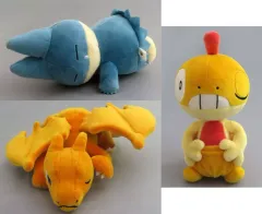 【中古】ぬいぐるみ 全3種セット くつろぎタイムぬいぐるみ～リザードン・ゴンベ・ズルッグ～ 「ポケットモンスター」