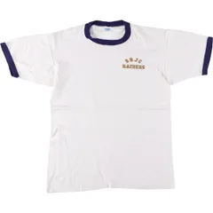 古着 70年代 チャンピオン Champion バータグ カレッジ リンガーTシャツ USA製 メンズL相当 ヴィンテージ/eaa566762