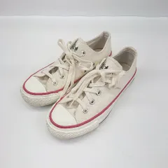 ◇ Θ CONVERSE コンバース ローカット スニーカー シューズ サイズ3 1/2 ホワイト レディース E  【1503060023815】