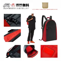 Christian Louboutin クリスチャン ルブタン BAG バックパック リュック BACKPARIS スパイク イタリア製 新品 ★ ブラック K860..のサムネイル