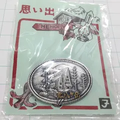 未使用 北八ヶ岳 観光 旅行 記念 山バッジ ピンバッジ PINS ピンズ M30580