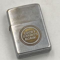 ジッポー Zippo ライター 1969年 希少なビンテージLUCKY STRIKES ラッキーストライク 豆腐フェルト