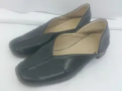 ◇ ROPE PICNIC PASSAGE ロペピクニック Vカット ヒール パンプス サイズ約23.0cm～23.5cm相当 ブラック レディース E  【1304100009994】