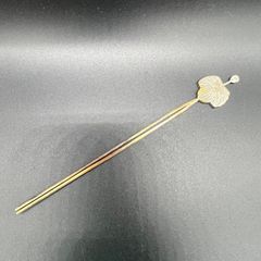 【特価】逸品 美品  金工 銀かんざし 彫金 平打ち 簪 かんざし 髪飾り 女性 婦人 レディース 和装小物 和装 着物 留袖 訪問着 振袖 浴衣④