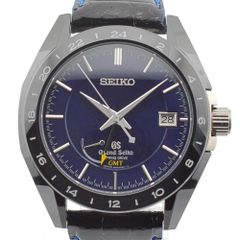 値下 セイコー SEIKO SBGE039 グランドセイコー GMT セラミック/チタン 500本限定 メンズ 美品 箱・保証書付き K#137342