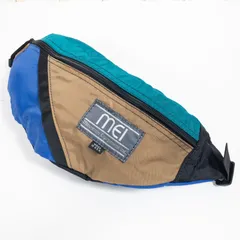 90年代　MEI マウンテンエキップメント　ウエストポーチ　ヒップパック　ショルダーバッグ　ファニーパック　3wayバッグ　リップストップ MOUNTAIN EQUIPMENT - MEIマウンテンイクイップメントウエストポーチ