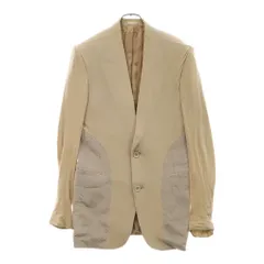 Alexander McQueen (アレキサンダーマックイーン) ストレッチアーム 2Bテーラードジャケット 213018 QT524 ベージュのサムネイル